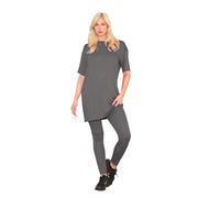 Hamishkane® 2 Pc Lounge Wear Sets for Women UK Baggy T Shirt & Leggings Set | Relaxed Oversized Style, Soft Breathable Fabric, Longline Tee Design, Stretch Fit Leggings, Everyday Active Comfort Gym Wear