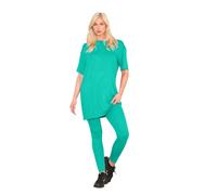 Hamishkane® 2 Pc Lounge Wear Sets for Women UK Baggy T Shirt & Leggings Set | Relaxed Oversized Style, Soft Breathable Fabric, Longline Tee Design, Stretch Fit Leggings, Everyday Active Comfort Gym Wear