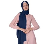 Hamishkane® Elegant Long Chiffon Ladies Scarves, Lightweight Multiple Colors Chiffon Scarf for Women UK, Soft Plain Shawl Head scarf Hair Wrap for Muslim Prayer & Daily Wear Hijab Scarves for Women