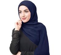 Hamishkane® Lightweight Scarves for Women UK, Versatile Cotton Blend Head Scarf, Stylish Muslim Prayer Ladies Scarf, Perfect Hijab Shawl Hair Wrap for Daily & Special Occasions Scarves for Women