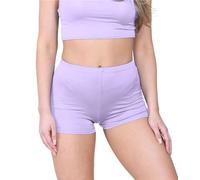 Hamishkane® Stretch Fit Hot Pants, Elasticated Waist Active Womens Shorts | Chic Mini Shorts, Stretchable Comfort Fit, Soft Breathable Fabric, Fitted Athletic Style, Club Dance Gym Cycling Summer Wear