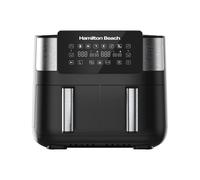 Hamilton Beach Air Fryer HealthyCook HB4006 – 8L Dual Drawers, 6 Presets, Sync, Black
