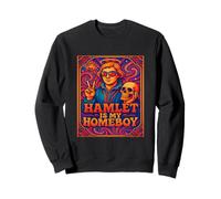 Hamlet My Home Boy Shakespeare Humorous Slogan Meme Sweatshirt