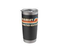 Hamlet Retro 70s 80s Sunset Stripe Stainless Steel Insulated Tumbler