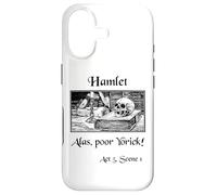 Hamlet Shakespeare Play Hamlet Quote, Alas Poor Yorick! Case for iPhone 17