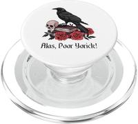 Hamlet Shakespeare Play Quote Alas, Poor Yorick! PopSockets PopGrip for MagSafe