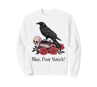 Hamlet Shakespeare Play Quote Alas, Poor Yorick! Sweatshirt
