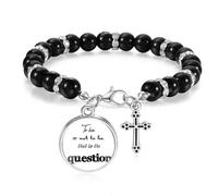 Hamlet to be or not to be Beaded Bracelet Boho Jewelry