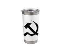 Hammer and Sickle Symbol CCCP USSR Soviet Union Stainless Steel Insulated Tumbler