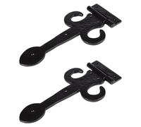 Hammer and Tongs Arrowhead T-Hinge - W300mm - Black - Pack of 2 | Size: 10000mm x 520mm Hammer and Tongs Black 10000mm x 520mm