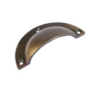 Hammer and Tongs Curved Cabinet Drawer Pull - W95mm x H46mm in Gold | Size: 1000mm x 500mm Hammer and Tongs Gold 1000mm x 500mm