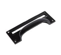 Hammer and Tongs Filing Cabinet Drawer Pull with Card Frame - W130mm x H50mm in Black | Size: 1000mm x 500mm Hammer and Tongs Black 1000mm x 500mm
