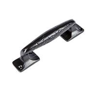 Hammer and Tongs - Forged Barn Door Handle - H150mm - Black