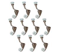 Hammer and Tongs - Grey Ceramic Ball Hat & Coat Hook - W30mm x H105mm - Raw - Pack of 10