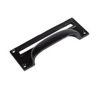 Hammer and Tongs Hammer & Tongs Filing Cabinet Drawer Pull With Card Frame - W130mm X H50mm - Black