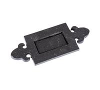 Hammer and Tongs Hammer & Tongs Fleur De Lis Letter Plate - W270mm X H105mm - Black