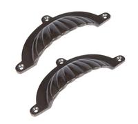 Hammer and Tongs Hammer & Tongs Fluted Cabinet Drawer Pull - W130mm X H60mm - Raw - Pack Of 2