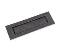 Hammer and Tongs Hammer & Tongs Rustic Letter Plate - W255mm X H85mm - Black