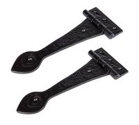 Hammer and Tongs Hammer & Tongs Traditional T-Hinge - W245mm - Black - Pack Of 2