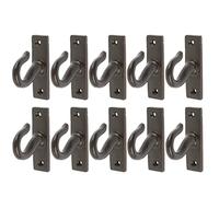 Hammer and Tongs - Hanging Hook - W20mm x H70mm - Black - Pack of 10