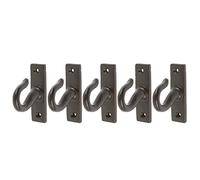 Hammer and Tongs - Hanging Hook - W20mm x H70mm - Black - Pack of 5