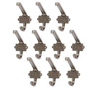 Hammer and Tongs - London Underground Hat & Coat Hook - W55mm x H100mm - Raw - Pack of 10