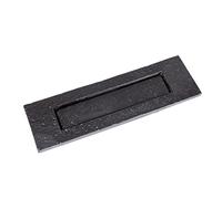 Hammer and Tongs - Rustic Letter Plate - W340mm x H100mm - Black