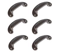 Hammer and Tongs Wide Lipped Cabinet Drawer Pull - W95mm x H40mm - Pack of 6 in Grey | Size: 1000mm x 500mm Hammer and Tongs Grey 1000mm x 500mm