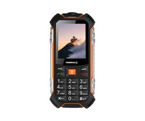 Hammer Boost LTE IP68-certified rugged mobile phone with Bluetooth and powerful long battery life.