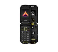 HAMMER Bow LTE 4G Rugged Flip Phone SIM Free IP68 Waterproof Dustproof Shock Resistant Dual Screen Big Button Clamshell Mobile Phone 1200mAh Long Battery VoLTE