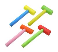 Hammer - Colored Foam Hammering Toys | Safe Interactive Percussion Equipment, 4 Piece Sensory Booster for Children, Indoor Playroom Accessory for Boys Girls, Fun Developmental Game for Kids