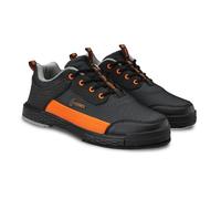 Hammer Diesel Mens Bowling Shoe, Black/Orange, Wide