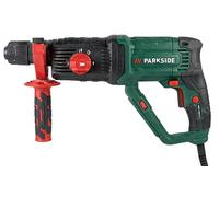 Hammer drill 1050W Parkside powerful drilling and chiselling in concrete, stone, metal or wood high impact strength PBH 1050 C3