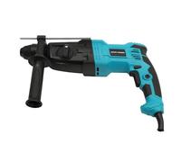 Hammer Drill 800W - 3 Modes (Hammer, Drill, Screwdriver), 0-1200 RPM, 360° Rotating Handle, Includes Carry Case for Concrete, Wood, Steel, Porcelain
