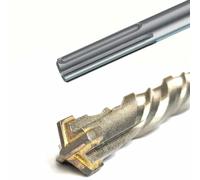 Hammer Drill Bit for SDS-MAX 4-Cutter Ø 28.0mm x 600mm Length