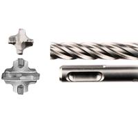 Hammer drill bit Nemesis2 with 4-cutting edge, SDS-PLUS attachment Makita