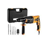 Hammer Drill Rotary Hammer Drill with BMC Box 600W-1000W Electric Hammer Impact Drill 6pcs Accessories