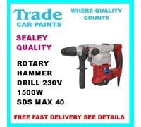 HAMMER DRILL ROTARY SDS MAX 40mm 150w 230v SEALEY QUALITY