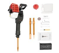 Hammer Drill with 2 Chisels, 1900W Concrete Breaker Pneumatic Drill