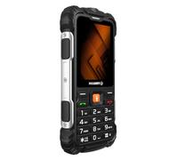 Hammer H Forge Rugged Phone Unlocked, 2300mAh Battery, 32 GB, 2.4" TFT Display, Large Buttons, Torch, 2 MP Camera, FM Radio, USB-C, Dual SIM, IP68/MIL-STD-810H, Black