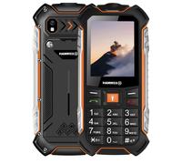 Hammer H Power LTE cell phone 4G 256MB Black/Orange Dual Sim Unlocked Waterproof