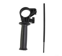 Hammer Handle Made of Robust ABS Plastic with Integrated Ruler 175 mm for Electric Hammer Drill and Demolition Hammers with Inner Ring Diameter 41 mm to 44 mm as a Practical Replacement Part for
