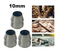 Hammer Handle Wedges 3pcs 10mm Round Steel Wedge Set for Securing Replacement Tool Handles to Hammer Heads, Round Metal Handle Securing Hardware for Hand Tool Repair and
