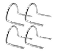 Hammer Holder for Belt - 4 Pieces Hatchet Waist Belt Holder Drill Heavy Duty Hammer Loops Tool Belts Hammers Holders Replacement Parts for Drill, Flashlight, Tape Measure, Wrench