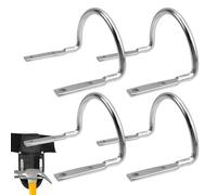 Hammer Holder for Belt, 4 U-Shaped Tool Holders for Work Belt - Gardening Accessories for Electricians Mallet Garage Hatchet Carpentry Keys Shovels Tools