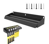 Hammer Holder Wall Mount Storage Rack - Heavy Duty Wall Bracket Stand for Hammers & Hand Tools | Compact Assembled Storage Rack | Perfect Garage, Workshop & Barn Organizer Secure Aerospace Keeping
