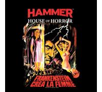 Hammer Horror Frankenstein Crea La Femme Women's T-Shirt - Black - XL