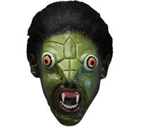 Hammer Horror Monsters The Reptile Mask Costume Accessory Green, Green, One size