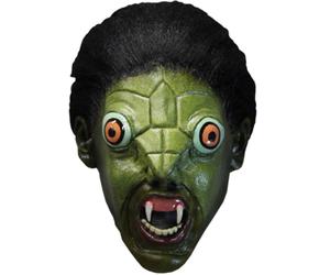 Hammer Horror Monsters The Reptile Mask Costume Accessory Green, Green, One size