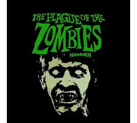 Hammer Horror Plague Of The Zombies Portrait Men's T-Shirt - Black - 5XL